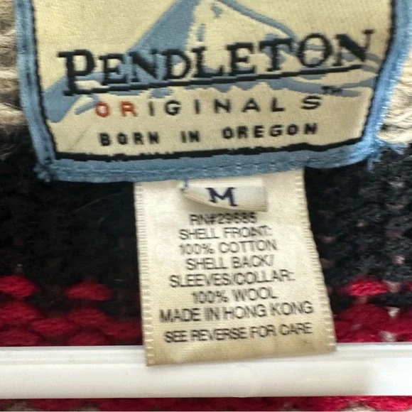 Pendleton Originals Wool Denim Blend Jacket Medium - Picture 2 of 5